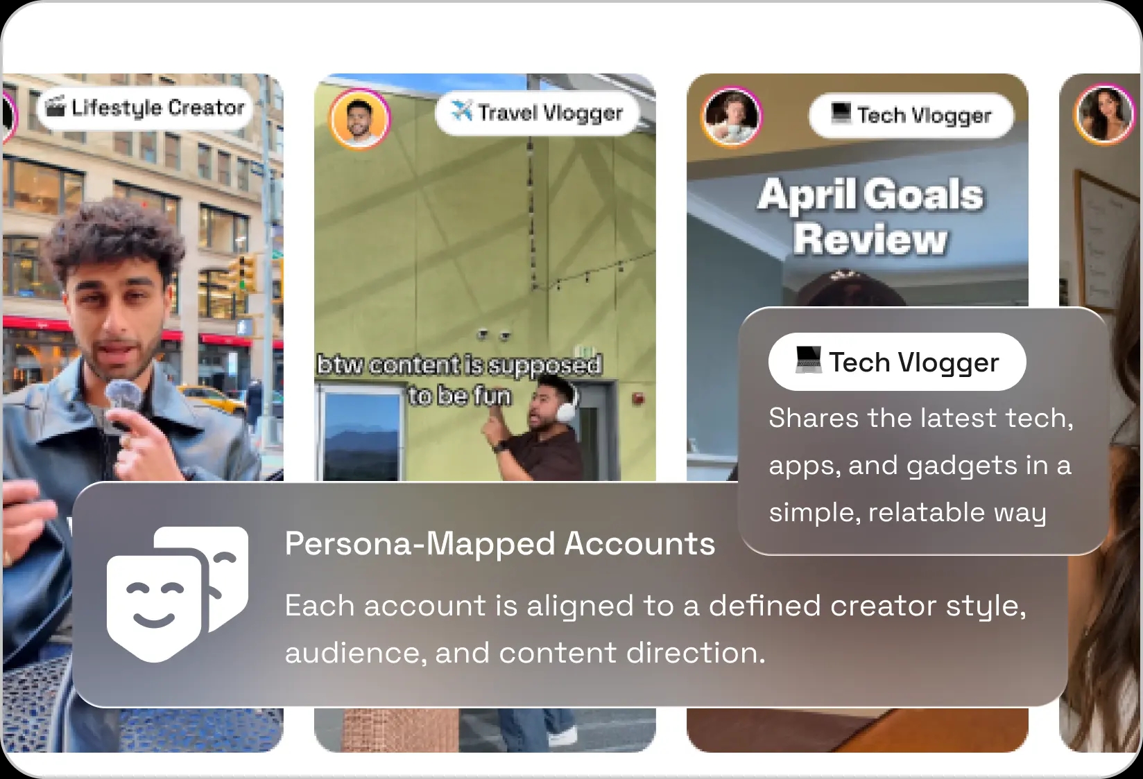 Persona mapped accounts preview